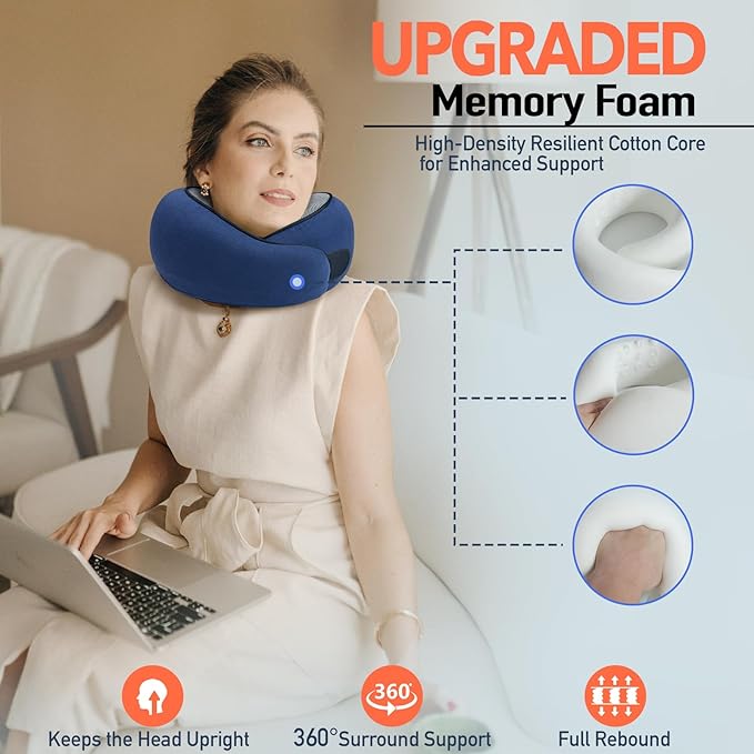 Travel Pillow | High-Density Memory Foam Pillow - Image 4