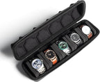 Hard Watch Travel Case, 5 slot Watch Roll Case Storage and Organizer - Image 5