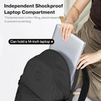 mixi Outdoor Lightweight Backpack Casual Carry On Laptop Backpack Travel Bookbag - Image 5