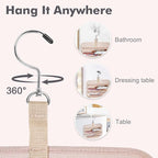 Wedama Toiletry Bag for Women, Large Cosmetic Travel Bag, Hanging Toiletry Bag - Image 5