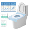 55 Pack Toilet Seat Covers Disposable 16x24 Inch XL Portable Toilet Liners by Unknown