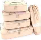 Shacke Premium 5 Packing Cubes Set by Shacke
