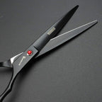 SHARONDS 7.0 Inch Stainless Steel Professional Barber Scissors Hair Thinning Scissors Hairdresser or Home Hairdresser Variant/Hybrid Scissors (scissors set)