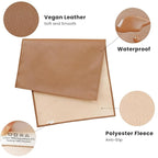 Konssy Faux Leather Baby Changing Mat, Waterproof, Wipeable & Portable Diaper - Image 2