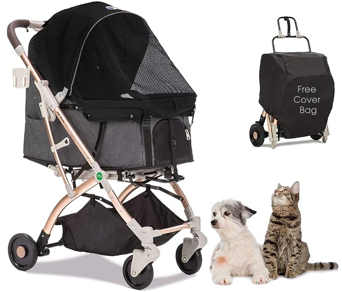 Lite Premium Light-Weight Dog/Cat/Pet Stroller Travel Carriage by Unknown