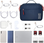 MIRLEWAIY Electronics Cable Organizer Bag, Water-resistant Tech Pouch, Portable - Image 4