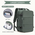 coowoz Large Travel Backpack For Women Men, Carry On Backpack, Hiking Backpack - Image 6