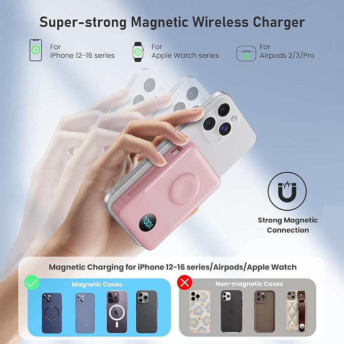 Magnetic Portable Charger for iPhone - Image 6