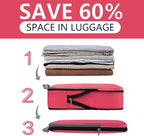 BAGAIL 4 Set/6 Set/8 Set Compression Packing Cubes Travel Accessories - Image 4