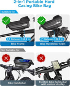 whale fall Quick Release Bike Frame Bag - Image 2