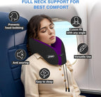 Travel Neck Pillow for Airplanes, Neck Pillow for Traveling, 360º Ergonomic - Image 2