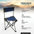 Travel Chair Ultimate Slacker, Quick Folding Tripod Stool - Image 3