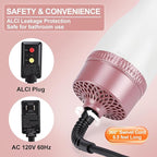 Blow Dryer Brush Hair Dryer Brush in One, 4-in-1 Styler Volumizer with Oval Titanium Barrel, Hot Air Ionic Straightener for Smooth Frizz-Free Volume