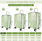 3 Pieces Thicken Clear Luggage Cover Protector - Image 2
