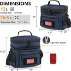 ATRIPACK Lunch Bag for Men, Double Deck Tactical Lunch Box Work - Image 4