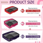 5 Pcs Packing Cubes for Suitcase Large Travel Cubes Carry on Luggage Organizer - Image 2