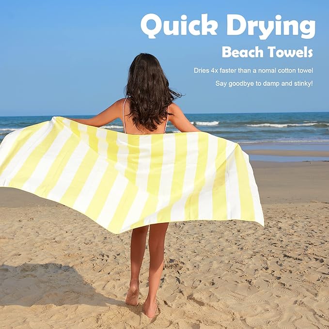 Your Choice Microfiber Quick Dry Sand-Free Beach Towel - Image 4