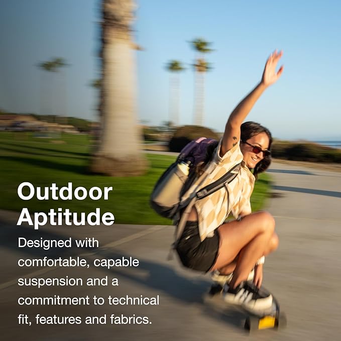 Osprey Tropos Laptop Backpack, Tungsten Soundwave/Grey Heather - Image 4
