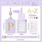 Personalized Initial Luggage Tags - Image 2