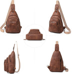 10L Crossbody Sling Bag for Women Men Anti Theft Cross Body Fanny Pack Belt Bag - Image 8