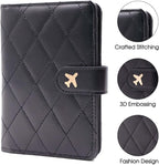 Melsbrinna Premium Leather Passport Holder Covers Case, Waterproof Rfid - Image 5