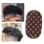 Curling Twisted Hair Brush Styling Brush, Afro Braid Dreadlocks Comb for Men and Women, Styling Brushs for Curly Hair (Brown)