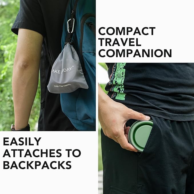 TakeToday 2PCS Collapsible Travel Cup - Image 5