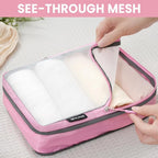BAGAIL 6 Set Ultralight Compression Packing Cubes Packing Organizer - Image 3