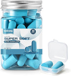 30Pair Soft Foam EarPlugs, 32dB Disposable Sound Blocking Noise Cancelling Ear by Lenicany