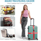 Travel Inspira Luggage Straps for Suitcases - Image 7
