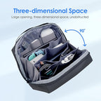 LENTION Electronics Organizer Bag Cable Tech Pouch - Image 2