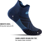 PAPLUS Ankle Compression Sock for Men and Women 2/4/6 Pairs, Low Cut - Image 3