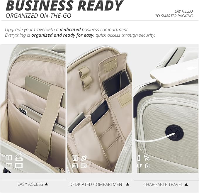Verage Underseat Carry On Luggage - Image 5