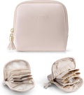 Vlando Small Travel Jewelry Organizer, Jewelry Pouch Bags, Velvet Jewelry by VLANDO