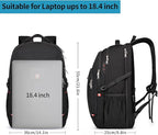 Travel Laptop Backpack, 18.4 inch Extra Large Backpack - Image 2