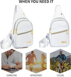 Small Sling Bag For Women Men Casual Crossbody Sling Backpack - Image 7