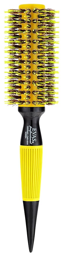 Evas Brazilian boar bristle ceramic Professional hair brush (3004)