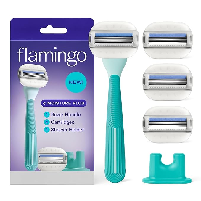 Flamingo Moisture Plus Women's Razor Set by Flamingo