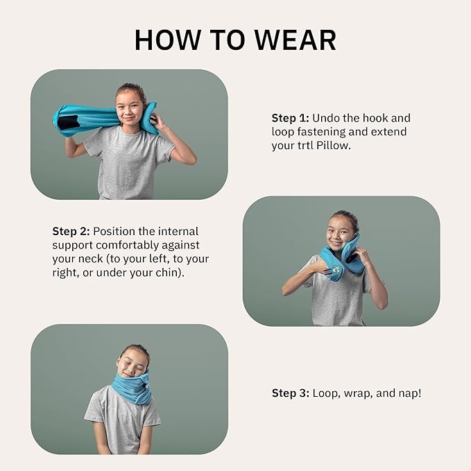 trtl Pillow - Scientifically Proven Super Soft Neck Support Travel Pillow - - Image 5