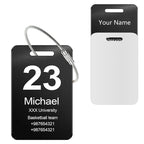 Customized Stainless Steel Luggage Tags: Personalize Your Suitcases, and Bags by PersonalizedPerfectionAwaits