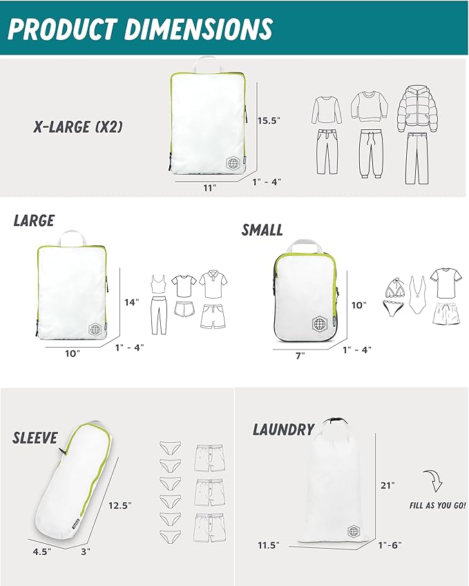 Large Compression Packing Cubes - Image 4