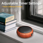 SoundMe Small Sound Machine Brown Noise Machine 30 Soothing Natural Sounds Rain - Image 4