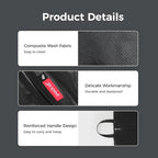 pack all Plus-Sized Shoe Bag for Travel, Water-Resistant Shoe Pouch for Gym - Image 2