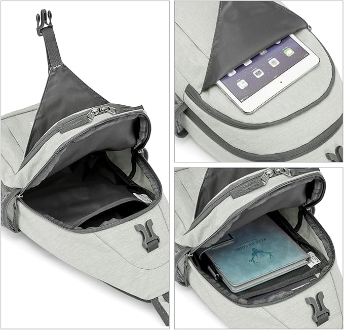 G4Free Sling Bag RFID Blocking Sling Backpack Crossbody Chest Bag Daypack - Image 4