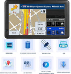 GPS Navigation for Car （9 Inch） Slimline Touch Screen Real Voice Direction ，USA - Image 3