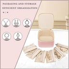 Jewelry Box Organizer for Women, Small Travel Jewelry Case, Mini Travel Jewelry - Image 3