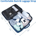 60L Big Capacity Carry On Laptop Backpack Large Travel Backpack - Image 7