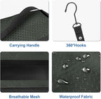 Suitcase Organizer, Travel Luggage Organizer Portable Hanging Travel Shelves - Image 3