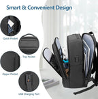 Laptop Backpack for Men Business Travel Laptop Backpack - Image 4