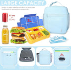 NOL Nylon Waterproof Kids Lunch Bag, Insulated Lunch Bag, Lunch box Cooler - Image 3